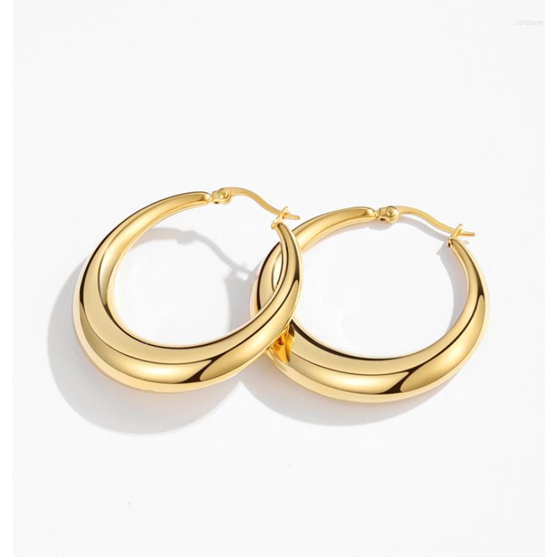Hoop Earrings 2022 Simple Thick Light Weight Gold Color Filled Hoops For Women Chunky Gift
Hoop Earrings 2022 Simple Thick Light Weight Gold Color Filled Hoops For Women Chunky Gift