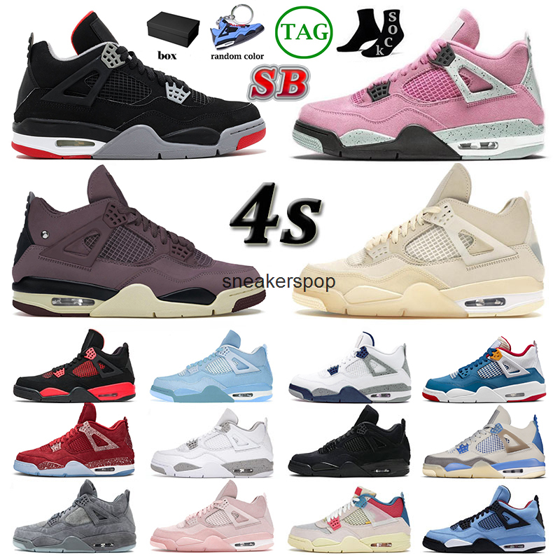 Violet Ore 4 Jorden4s Mens Womens Basketball Shoes Jumpman Jorda 4 Airness Jorden 4s Midnight Navy Cactus Jack IV Retro Black Cat Pink With, 40-47
Violet Ore 4 Jorden4s Mens Womens Basketball Shoes Jumpman Jorda 4 Airness Jorden 4s Midnight Navy Cactus Jack IV Retro Black Cat Pink With, 40-47