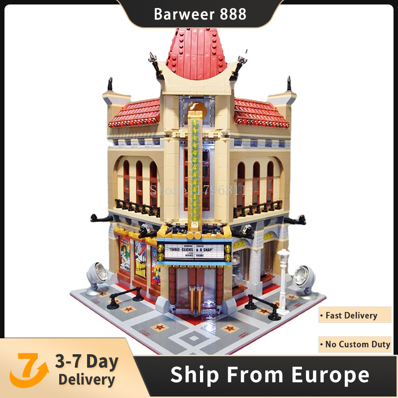15006 Palace Cinema Block City Series Classic House Architecture ToyBuilding Blocks Bricks Educational Toys Compatible 10232
15006 Palace Cinema Block City Series Classic House Architecture ToyBuilding Blocks Bricks Educational Toys Compatible 10232