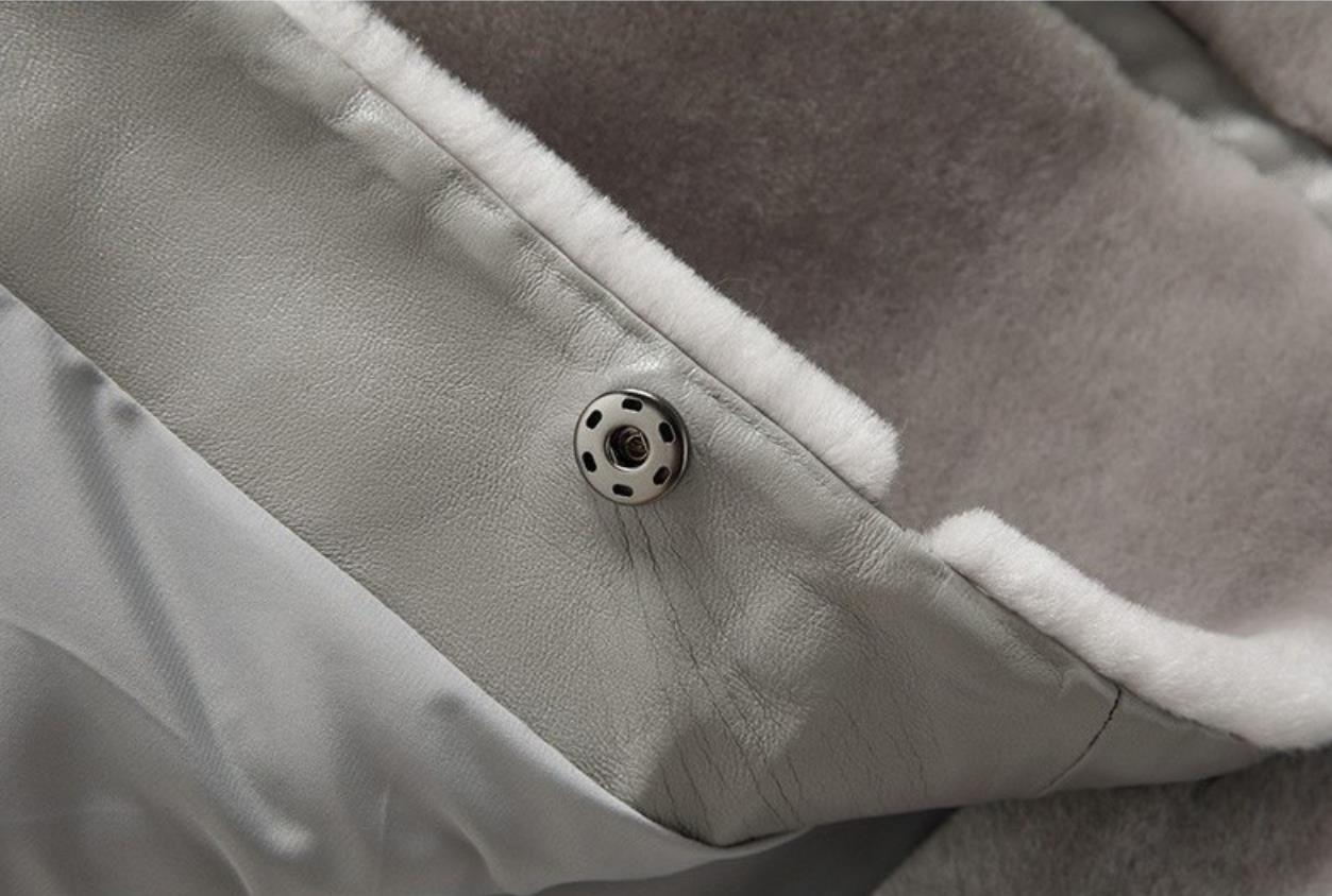 Faux Coats Jackets Plus 5XL Women Winter Thick Long Jacket New Fashion Lady Fox Fur Collar Outerwear