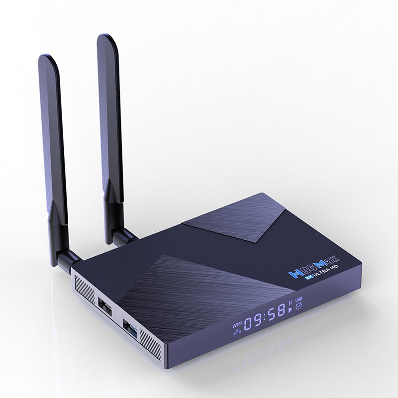 H96 MAX V58 TV Box Android 12.0 Wifi6 Quad Core Rockchip RK3588 4GB 8GB 32GB 64GB 1000M LAN 2.4G 5G Dual Wifi BT4.0 Smart