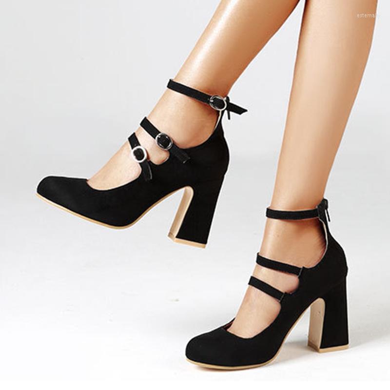 Sandals 35-42 Size Women Gladiator Three Thin Band Buckle Scrub Flock Close Round Toe Cover Heels High Shoes Woman, Black
Sandals 35-42 Size Women Gladiator Three Thin Band Buckle Scrub Flock Close Round Toe Cover Heels High Shoes Woman, Black