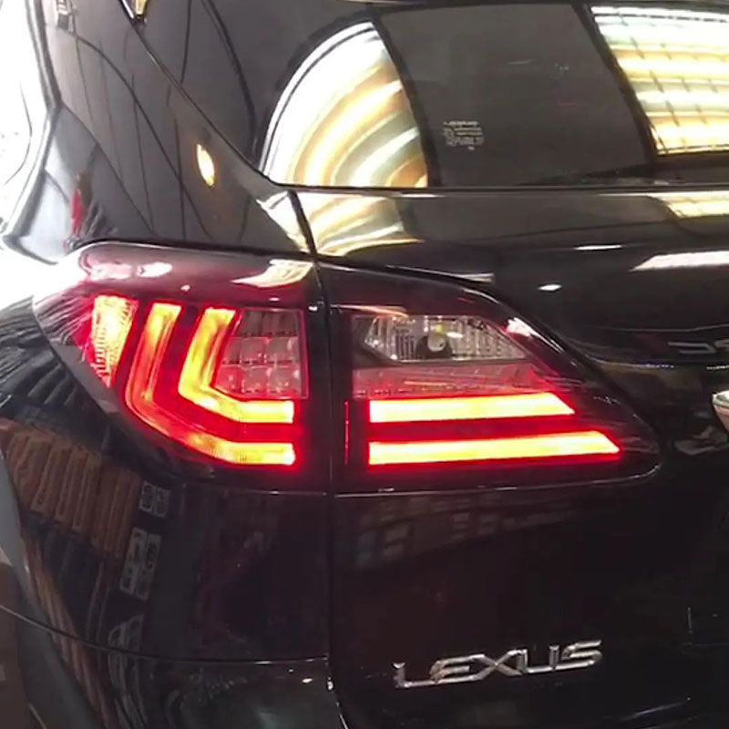Car Tail Lights for Lexus RX350 Stop Lamp 20 09-20 15 RX270 RX300 RX400 LED Dynamic Turn Signal Rear Lights Brake Reversing Taillights