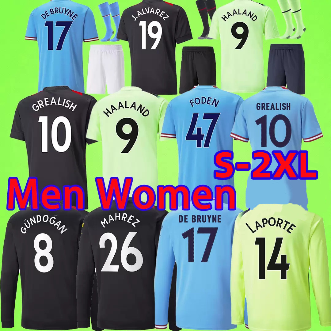 Manchester 22 23 HAALAND ALVAREZ soccer jerseys 2022 2023 GREALISH FODEN man city football shirt DE BRUYNE third BERNARDO MAHREZ long short sleeve men woman, Postage
Manchester 22 23 HAALAND ALVAREZ soccer jerseys 2022 2023 GREALISH FODEN man city football shirt DE BRUYNE third BERNARDO MAHREZ long short sleeve men woman, Postage
