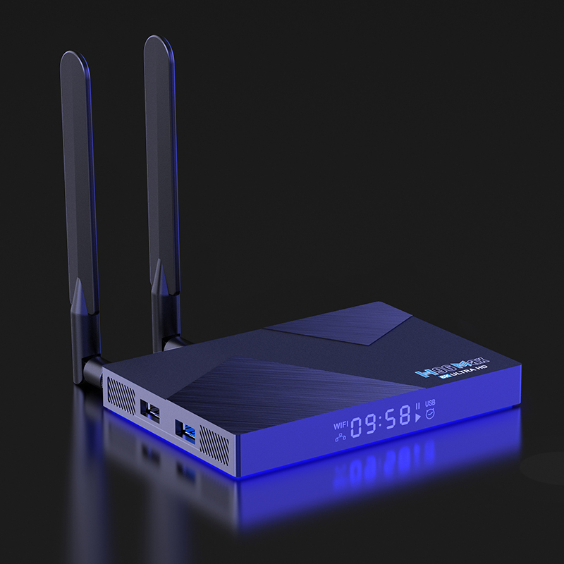 H96 MAX V58 TV Box Android 12.0 Wifi6 Quad Core Rockchip RK3588 4GB 8GB 32GB 64GB 1000M LAN 2.4G 5G Dual Wifi BT4.0 Smart