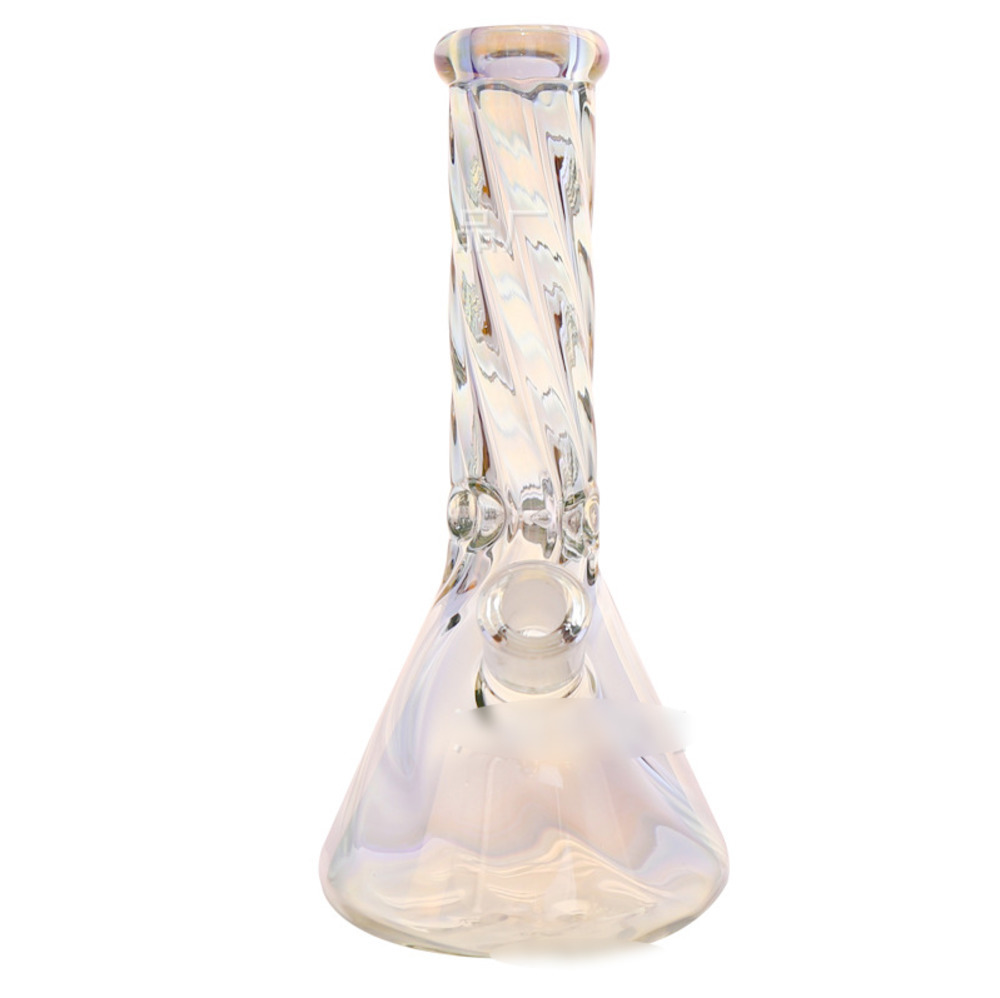 11.8" Hookahs champagne Beaker bong spiral Neck with straight tube cool look Thick heady glass bong water pipe 14mm downstem
11.8" Hookahs champagne Beaker bong spiral Neck with straight tube cool look Thick heady glass bong water pipe 14mm downstem