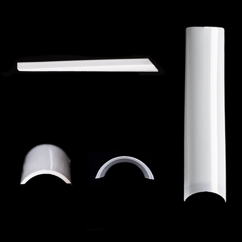 False Nails 500 Pcs 3Xl Long C Curve False Nail French Manicure Straight Artificial Nails Tip For Design Professional Acrylic Salon Supply 220921