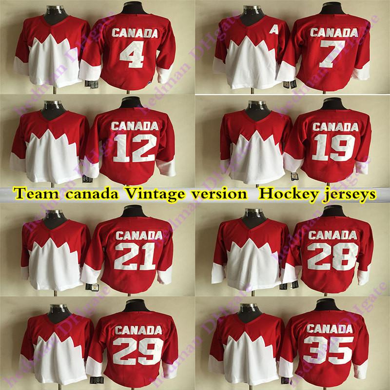 Hockey Jersey 1972 Team Canada CCM Vintage Jerseys 4 BOBBY ORR 7 PHIL ESPOSITO 12 YVAN COURNOYER 29 KEN DRYDEN 19 PAUL HENDERSON Hockey Jers, Black
Hockey Jersey 1972 Team Canada CCM Vintage Jerseys 4 BOBBY ORR 7 PHIL ESPOSITO 12 YVAN COURNOYER 29 KEN DRYDEN 19 PAUL HENDERSON Hockey Jers, Black