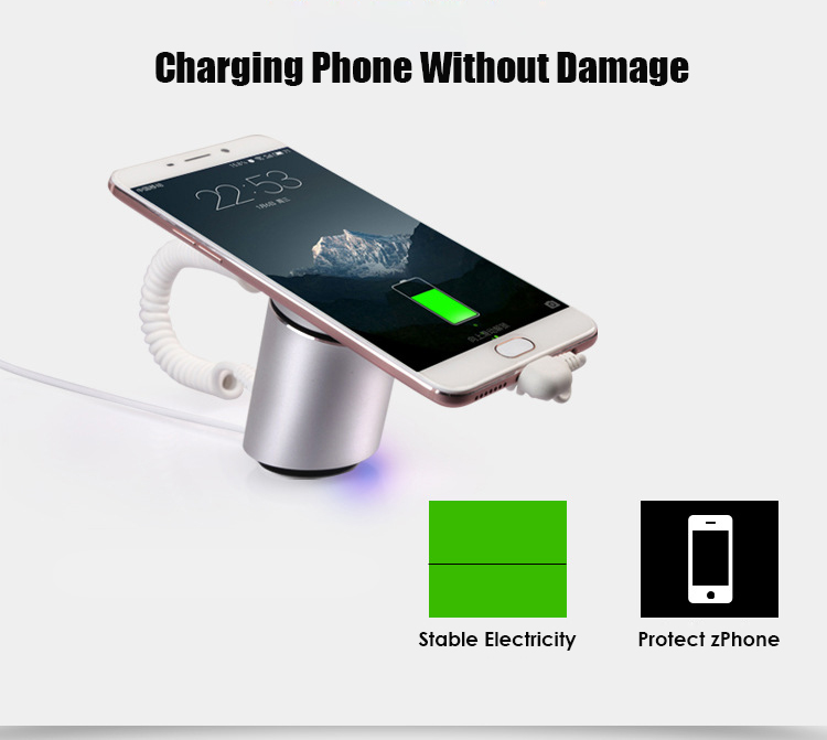 Mobile Phone Security Alarm Stand Smartphone Anti-Theft Device Display Holder Cellphone Burglar Alarm System