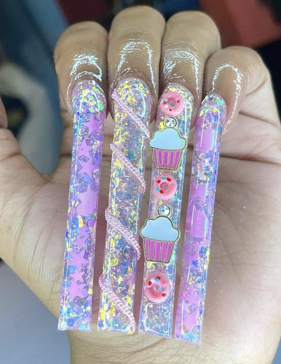 False Nails 500 Pcs Long Square No C Curve Nail Tips Straight French False Nail Art Tips Half Cover Professional XXL Fingernails Fake Nails 220921