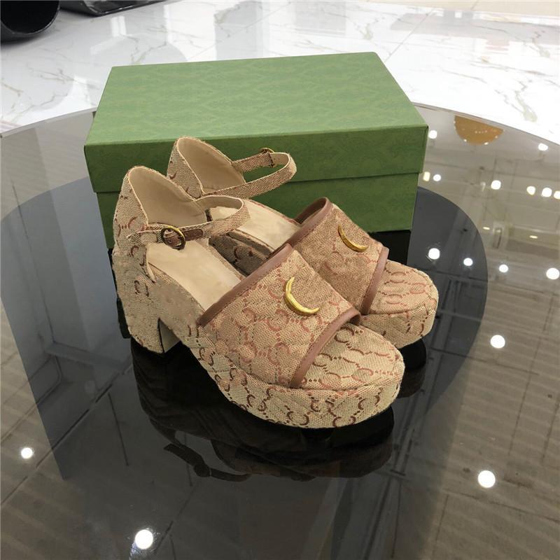 Sandals Designer Woman Coarse heel Half Slippers Lady Summer Stylist Metal Leather Sexy High Heeled Shoes Large Size 35-42
Sandals Designer Woman Coarse heel Half Slippers Lady Summer Stylist Metal Leather Sexy High Heeled Shoes Large Size 35-42
