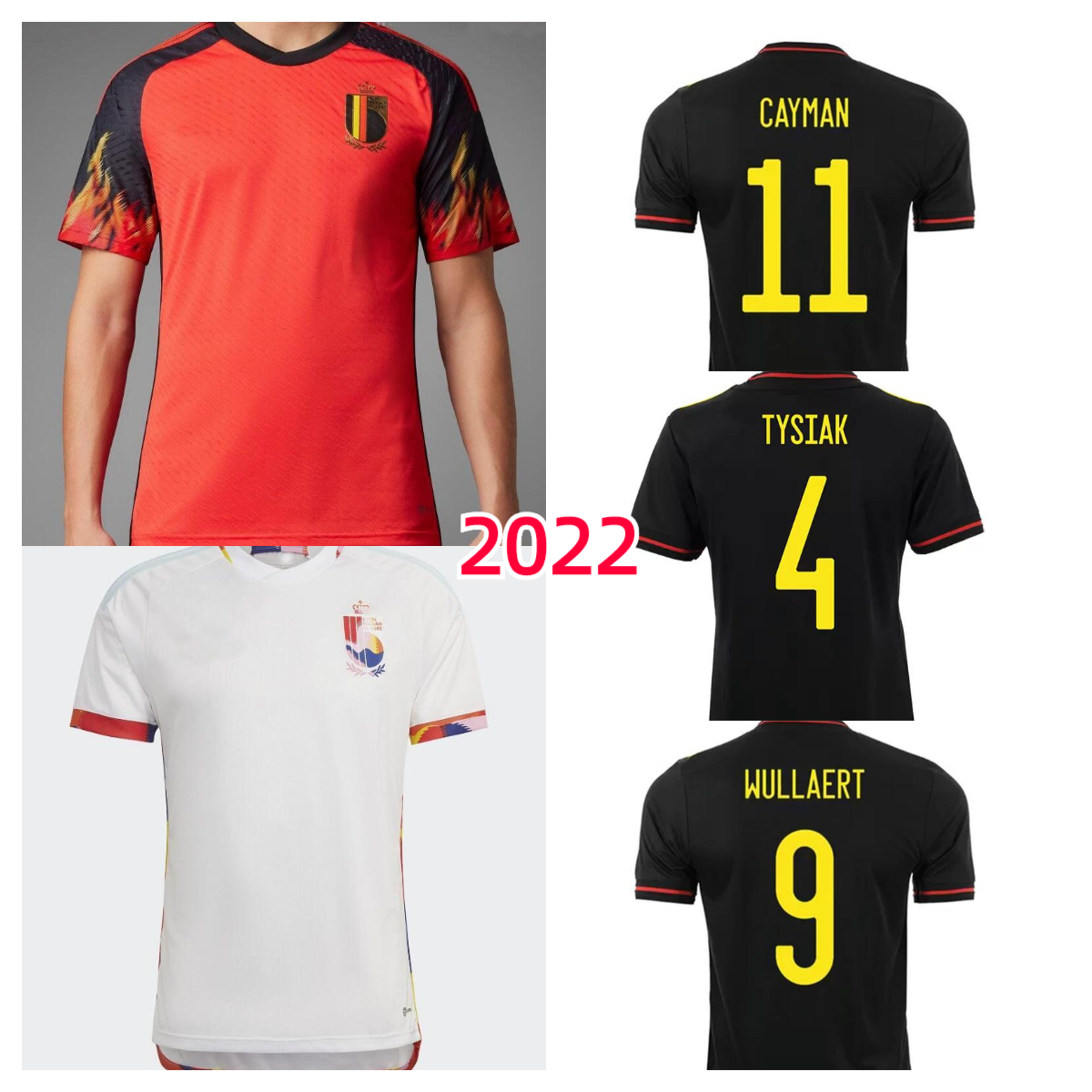 2022 BELGIUMS Qatar World Cup Soccer Jerseys WITSEL DE BRUYNE R.LUKAKU E.HAZARD MERTENS BATSHUAYI Football Shirt Men Uniforms
2022 BELGIUMS Qatar World Cup Soccer Jerseys WITSEL DE BRUYNE R.LUKAKU E.HAZARD MERTENS BATSHUAYI Football Shirt Men Uniforms