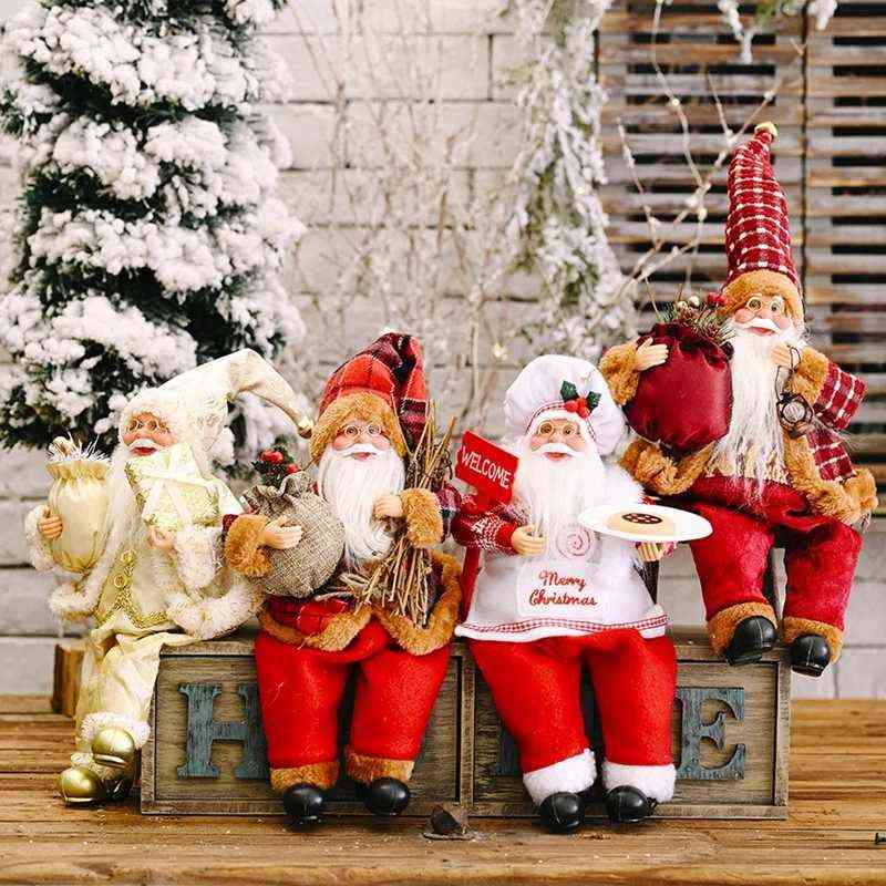 Christmas Decorations Santa Claus Doll Merry For Home 2022 Ornaments Xmas Navidad Gifts Happy New Year 2023 T220922
Christmas Decorations Santa Claus Doll Merry For Home 2022 Ornaments Xmas Navidad Gifts Happy New Year 2023 T220922
