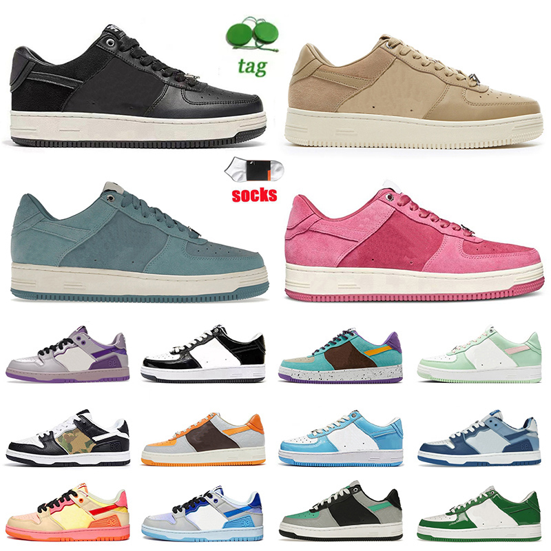 Stas Men Women Low Baped Bapestas Running Shoes With Socks Muiliti Color Leather Platform Vintage Star Sbs Casual Designer Sneakers Trainer Outdoor, C10 36-45
Stas Men Women Low Baped Bapestas Running Shoes With Socks Muiliti Color Leather Platform Vintage Star Sbs Casual Designer Sneakers Trainer Outdoor, C10 36-45