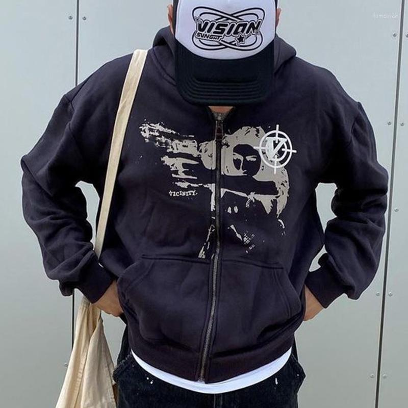 Men' Jackets Sweatshirts Vintage Long Sleeve Women' Gothic Anime Printed Hoodies Zip-Up Y2K Streetwear Men Casual Hooded Clothes, Purple
Men' Jackets Sweatshirts Vintage Long Sleeve Women' Gothic Anime Printed Hoodies Zip-Up Y2K Streetwear Men Casual Hooded Clothes, Purple
