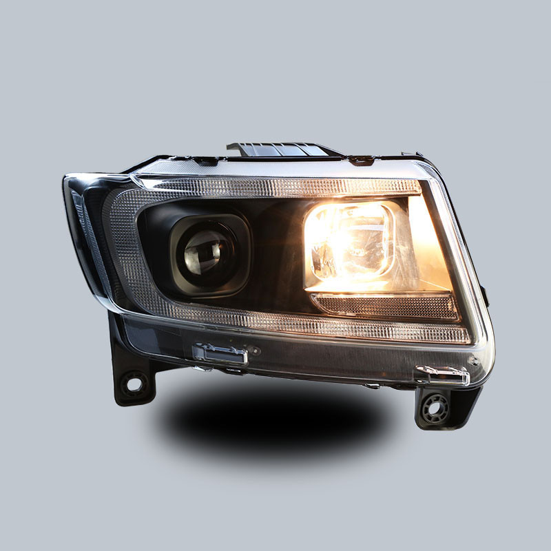 Car Styling Head Lights For Grand Cherokee 20 11-20 15 Headlights DRL Turn Signal High Beam Front Lamp Projector