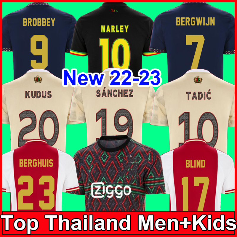 TADIC 22 23 Soccer Jersey BASSEY BERGHUIS Third black Kit BLIND KLAASSEN TAYLOR 2022 2023 football shirts BERGWIJN MARLEY Ajaxs men kids uniforms kit, Player 23 third
TADIC 22 23 Soccer Jersey BASSEY BERGHUIS Third black Kit BLIND KLAASSEN TAYLOR 2022 2023 football shirts BERGWIJN MARLEY Ajaxs men kids uniforms kit, Player 23 third