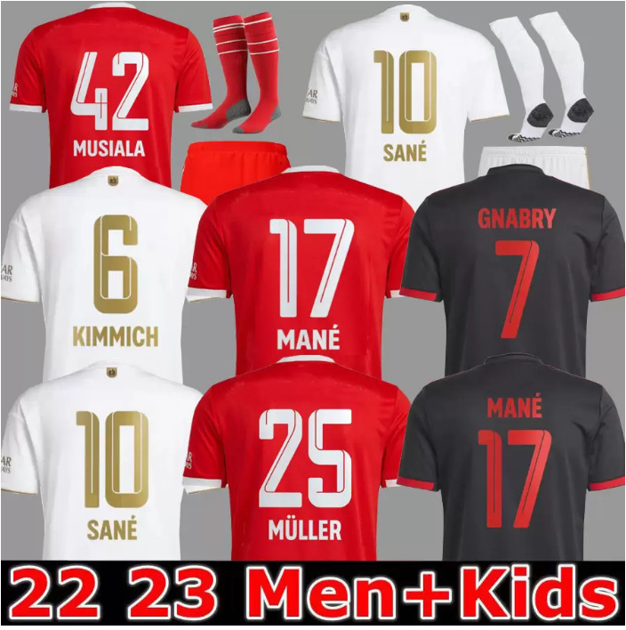 BAYERN MUNICH soccer jerseys 22 23 GRAVENBERCH SANE DE LIGT MULLER DAVIES KIMMICH football TOP shirts Men Kids kit COMAN 2022 2023 uniform fans player, 22 23 away aldult
BAYERN MUNICH soccer jerseys 22 23 GRAVENBERCH SANE DE LIGT MULLER DAVIES KIMMICH football TOP shirts Men Kids kit COMAN 2022 2023 uniform fans player, 22 23 away aldult