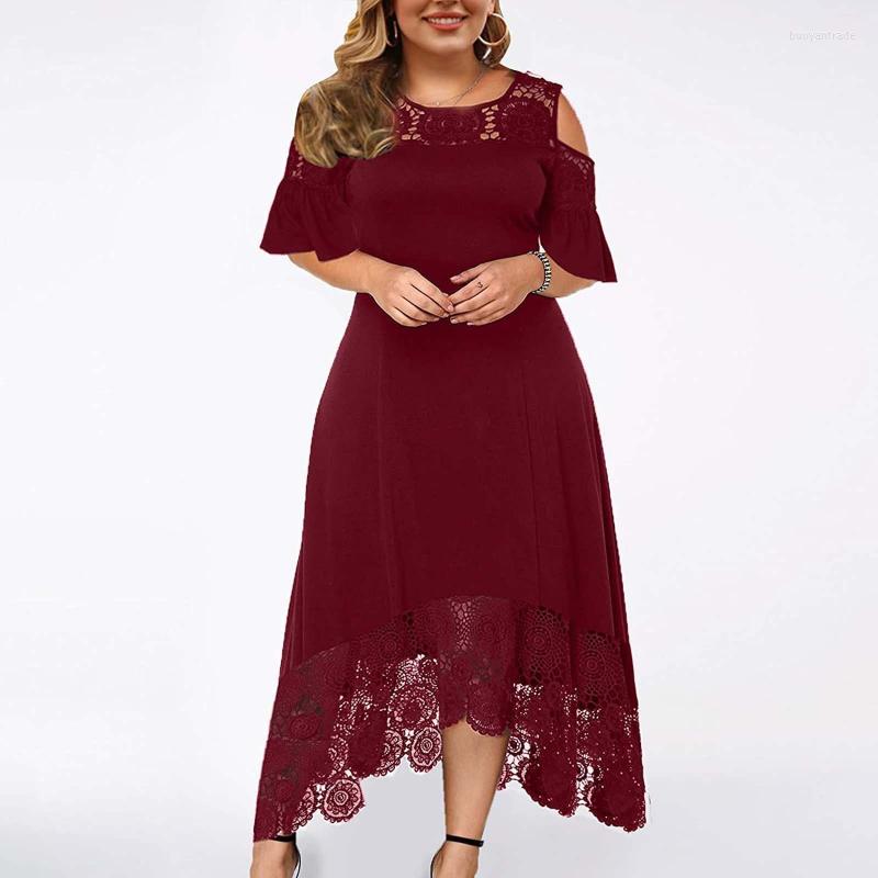 Plus Size Dresses Dress -5XL Lace Mesh Sexy Elegant Midi Party Off Shoulder Ladies Loose Hellow Women's Clothing VestPlus, White
Plus Size Dresses Dress -5XL Lace Mesh Sexy Elegant Midi Party Off Shoulder Ladies Loose Hellow Women's Clothing VestPlus, White