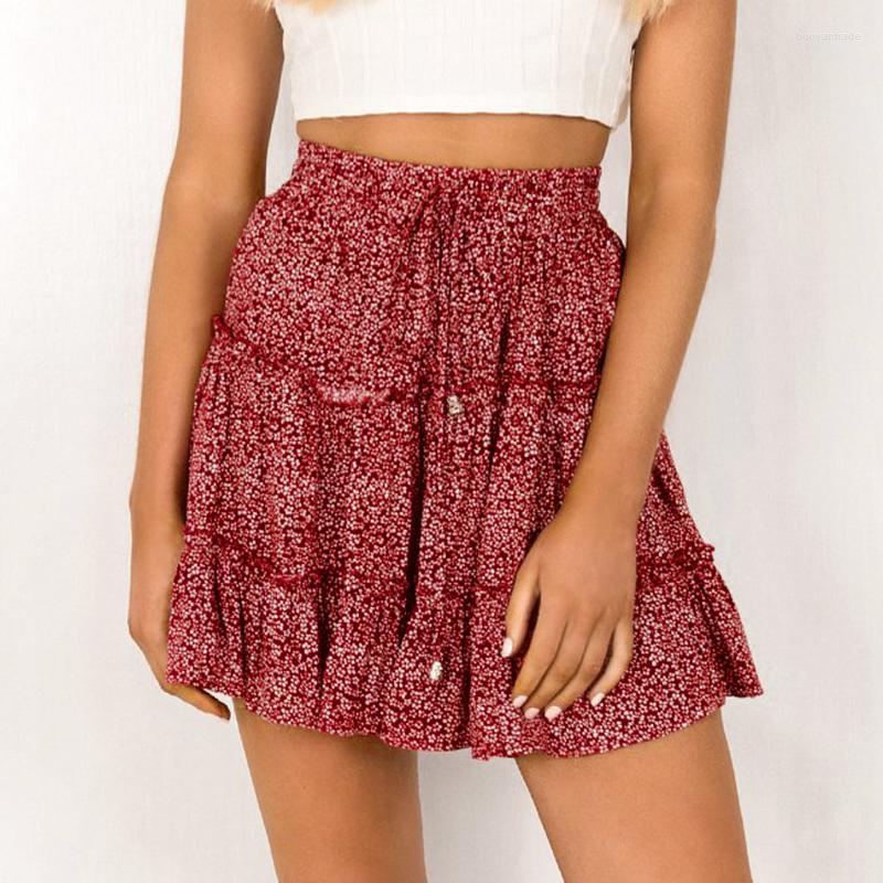 Skirts Summer Womens 2022 Korean Fashion Casual Bohe High Waist Ruffled Floral Print Beach Short Skirt Jupe Femme, Gold
Skirts Summer Womens 2022 Korean Fashion Casual Bohe High Waist Ruffled Floral Print Beach Short Skirt Jupe Femme, Gold