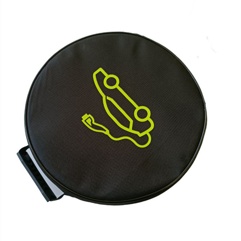 Car Organizer EV Carry Bag Waterproof Fire Retardant For Electric Vehicle Tesla Model 3 Y S X Charger Charging Cables Plugs Sockets Equipment Containe