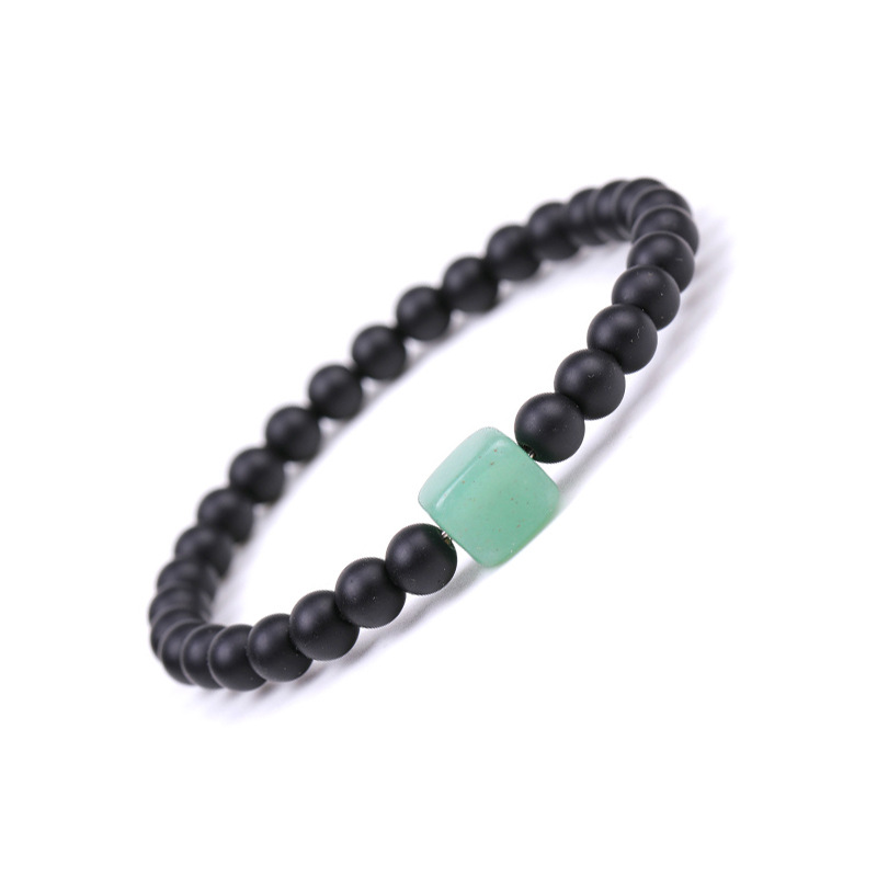 Natural Stone Chakra Bracelet 6mm Lava Stone Tiger's Eye Amethyst Bead Bracelets Women Man Jewelry