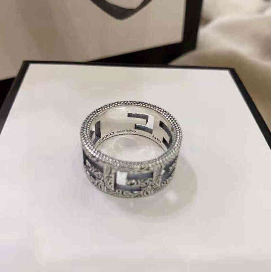 Band Rings S925 silver hollow out square couple ring exclusive Design jewel Exclusive saleW86M
Band Rings S925 silver hollow out square couple ring exclusive Design jewel Exclusive saleW86M