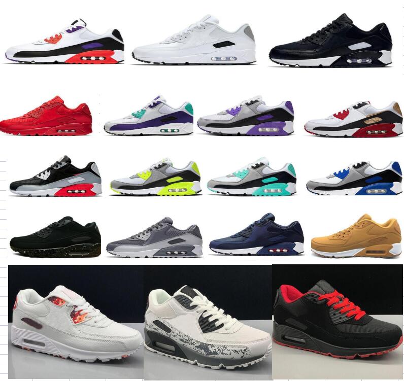 Top Quality 2022 Triple 90 Running Shoes Infrared Classic Leather Mash White Yellow Black Grey Volt Obsidain Moss Green Designers Sports Trainer Sneakers 36-45, B11
Top Quality 2022 Triple 90 Running Shoes Infrared Classic Leather Mash White Yellow Black Grey Volt Obsidain Moss Green Designers Sports Trainer Sneakers 36-45, B11