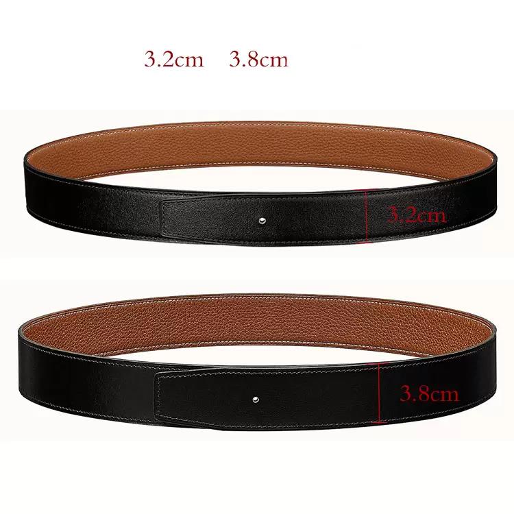 Man belt fashion men's belts women top handmade exclusive H leather belt gold and silver buckle, Customize
Man belt fashion men's belts women top handmade exclusive H leather belt gold and silver buckle, Customize