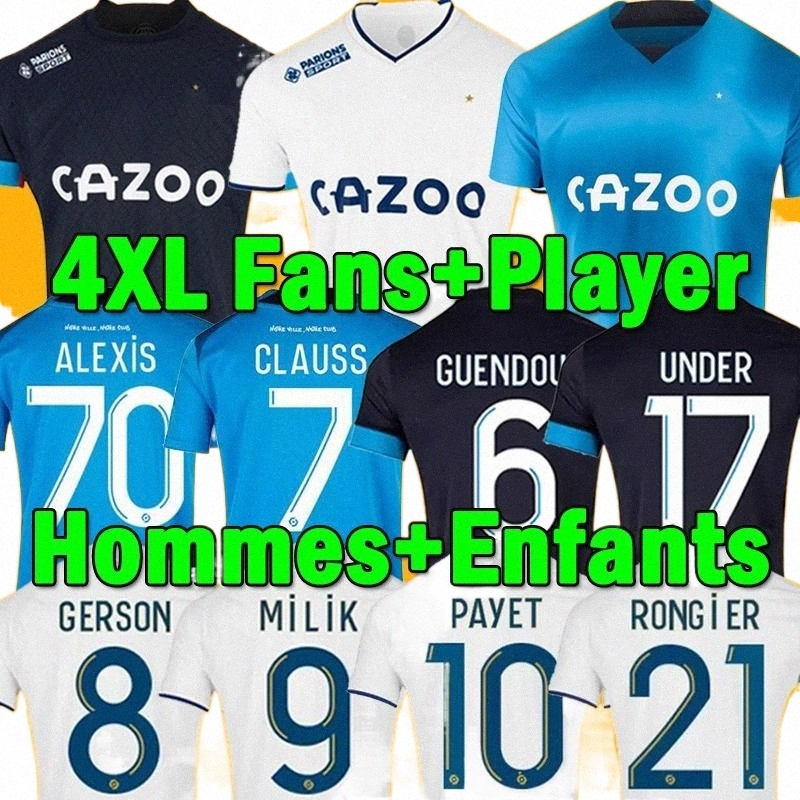 xxxl 4XL 22 23 MarseilleS soccer jerseys MILIK maillot foot GUENDOUZI PAYET CLAUSS GERSON VERETOUT ALEXIS HARIT Fans Player Version football shirts me S2ny#, 22-23 home patch
xxxl 4XL 22 23 MarseilleS soccer jerseys MILIK maillot foot GUENDOUZI PAYET CLAUSS GERSON VERETOUT ALEXIS HARIT Fans Player Version football shirts me S2ny#, 22-23 home patch