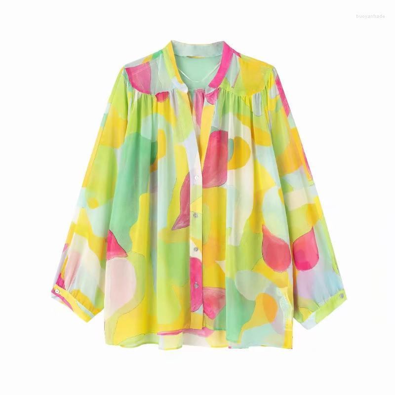 Women's Blouses Women's & Shirts Women Long Sleeve Shirt 2022 Fashion Decoration Women's Tee Clothes Female Top For, Qj8592