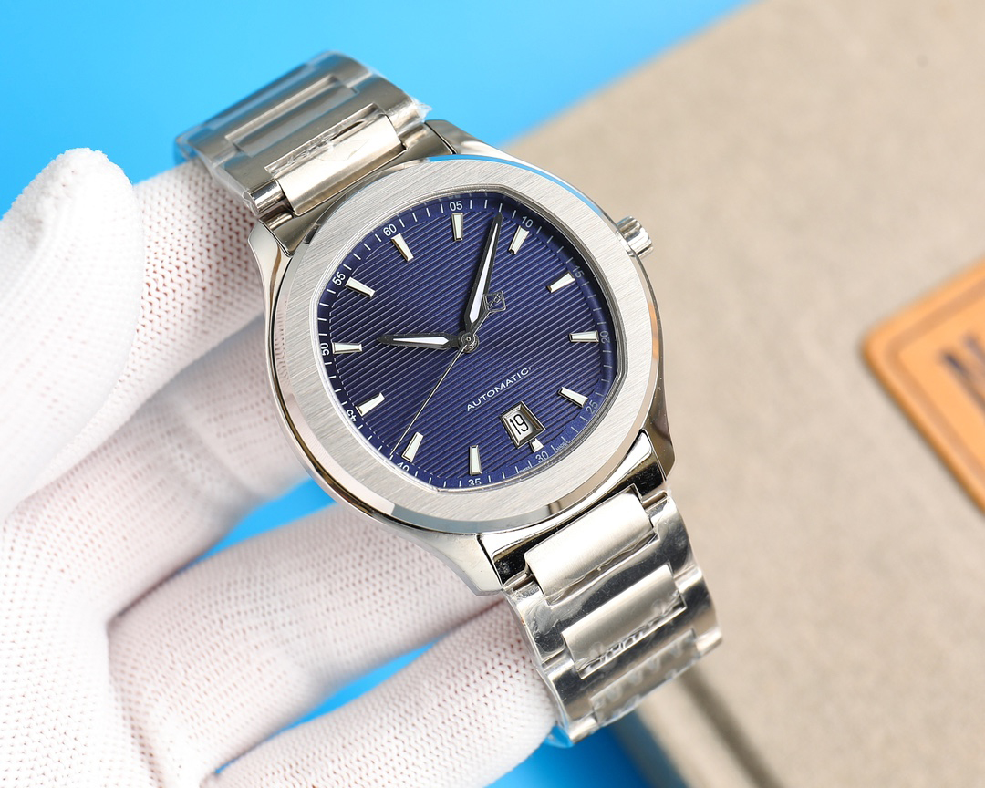 High quality men's watch Automatic mechanical movement 42mm PIAG Polo Series stainless steel Sapphire mirror fashion casual watch, Color 5
High quality men's watch Automatic mechanical movement 42mm PIAG Polo Series stainless steel Sapphire mirror fashion casual watch, Color 5