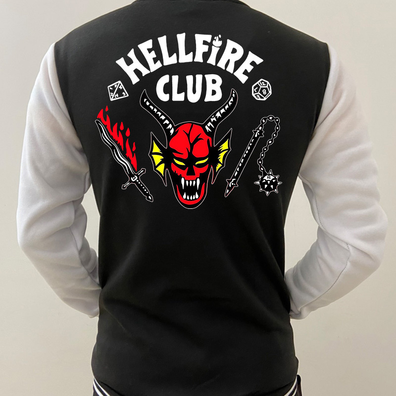 Men's Hoodies Sweatshirts Eddie Munson Baseball Jacket Pilot Women's Couple Fall Streetwear 220920