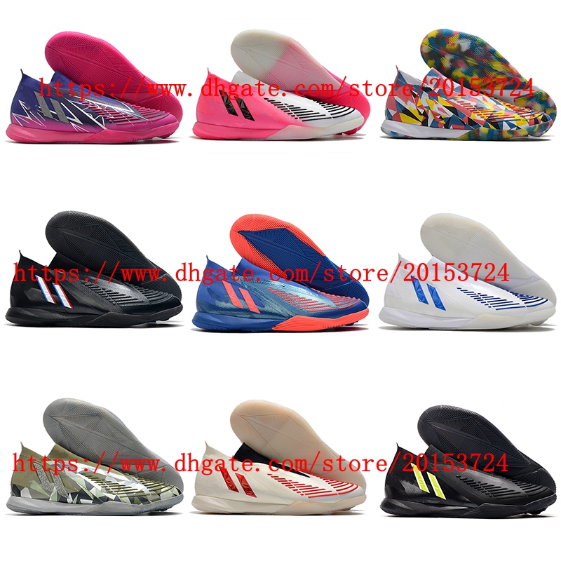 Soccer shoes Predator Edge1 IC Indoor Cleats Football Boots Firm Ground Men Crampons De Scarpe Da Calcio, As picture 1
Soccer shoes Predator Edge1 IC Indoor Cleats Football Boots Firm Ground Men Crampons De Scarpe Da Calcio, As picture 1
