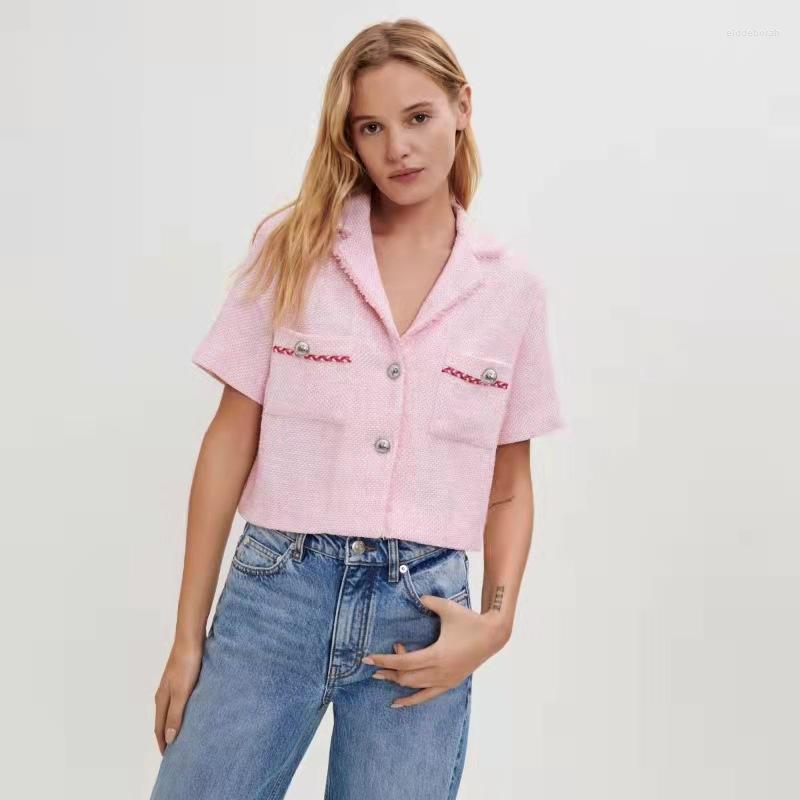 Women' Jackets Jacket Women Maje Woman Short Sleeves For Casual Spring Summer Autumn, Color
Women' Jackets Jacket Women Maje Woman Short Sleeves For Casual Spring Summer Autumn, Color