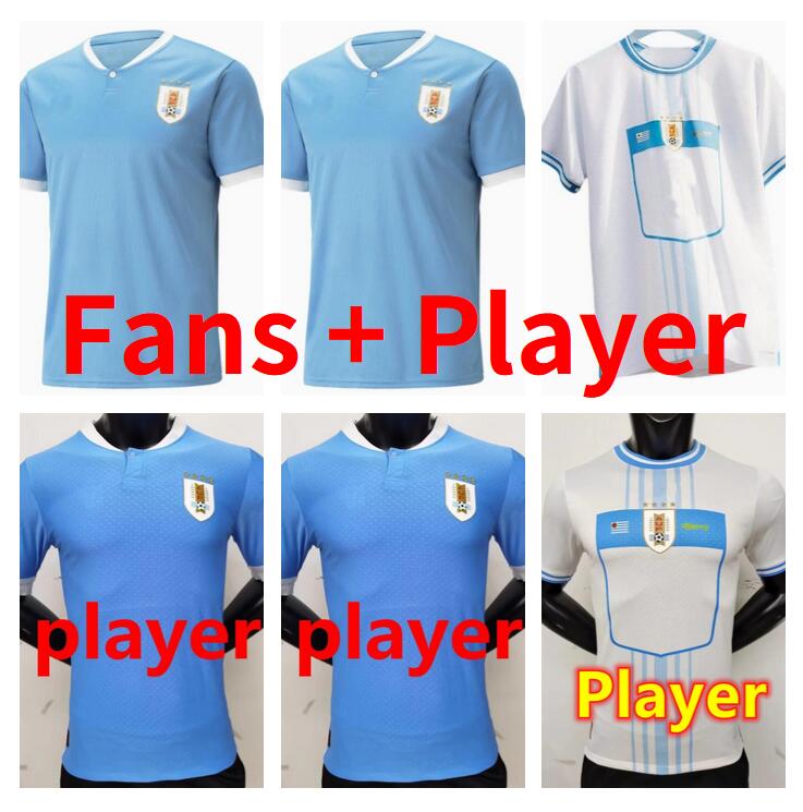 2022 World Cup Uruguay Soccer Jersey 22 23 Home away L.suarez E.cavani F. Valverde Shirt N. Nandez J.M.Gimenez De La Cruz National Team Football Uniforms Fans Player version
2022 World Cup Uruguay Soccer Jersey 22 23 Home away L.suarez E.cavani F. Valverde Shirt N. Nandez J.M.Gimenez De La Cruz National Team Football Uniforms Fans Player version