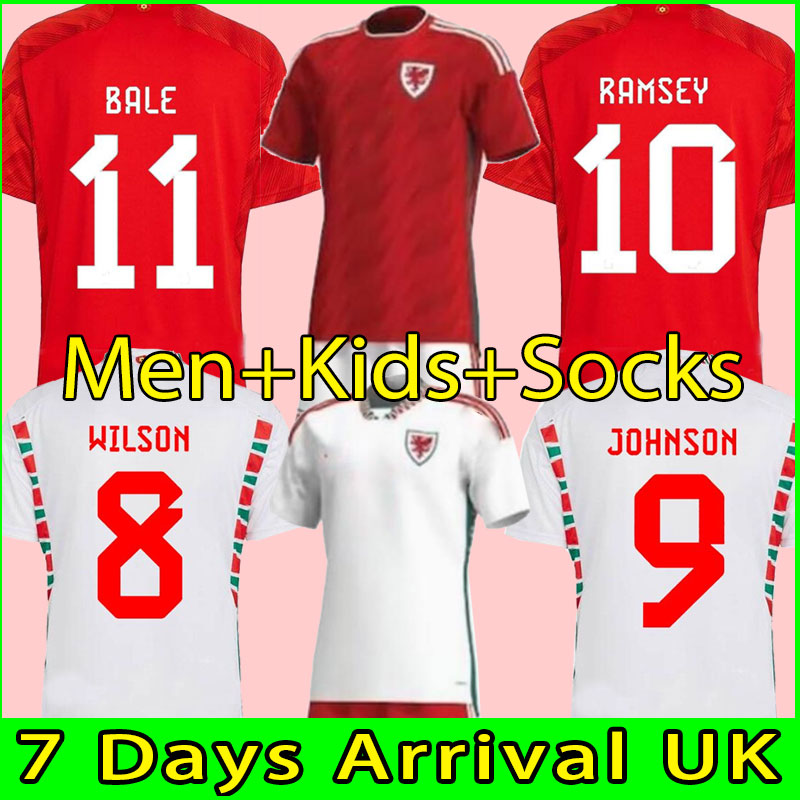 2022 Wales Soccer Jerseys BALE WILSON ALLEN RAMSEY JOHNSIN 22 23 world National Team cup Rodon VOKES away Home Football Shirt men kids kit Uniforms fans player version
2022 Wales Soccer Jerseys BALE WILSON ALLEN RAMSEY JOHNSIN 22 23 world National Team cup Rodon VOKES away Home Football Shirt men kids kit Uniforms fans player version
