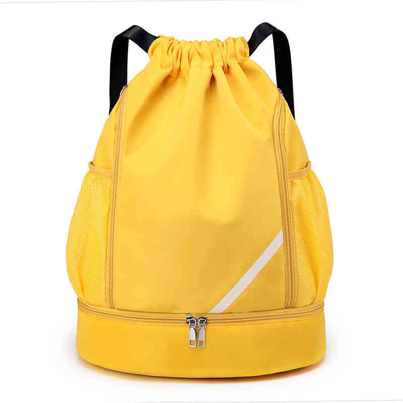 Backpack Style Soccer Drawstring Bag for Girls Football Repeat Black Hoops Player Gift Sport Pack Cinch Sack Water Proof 220921