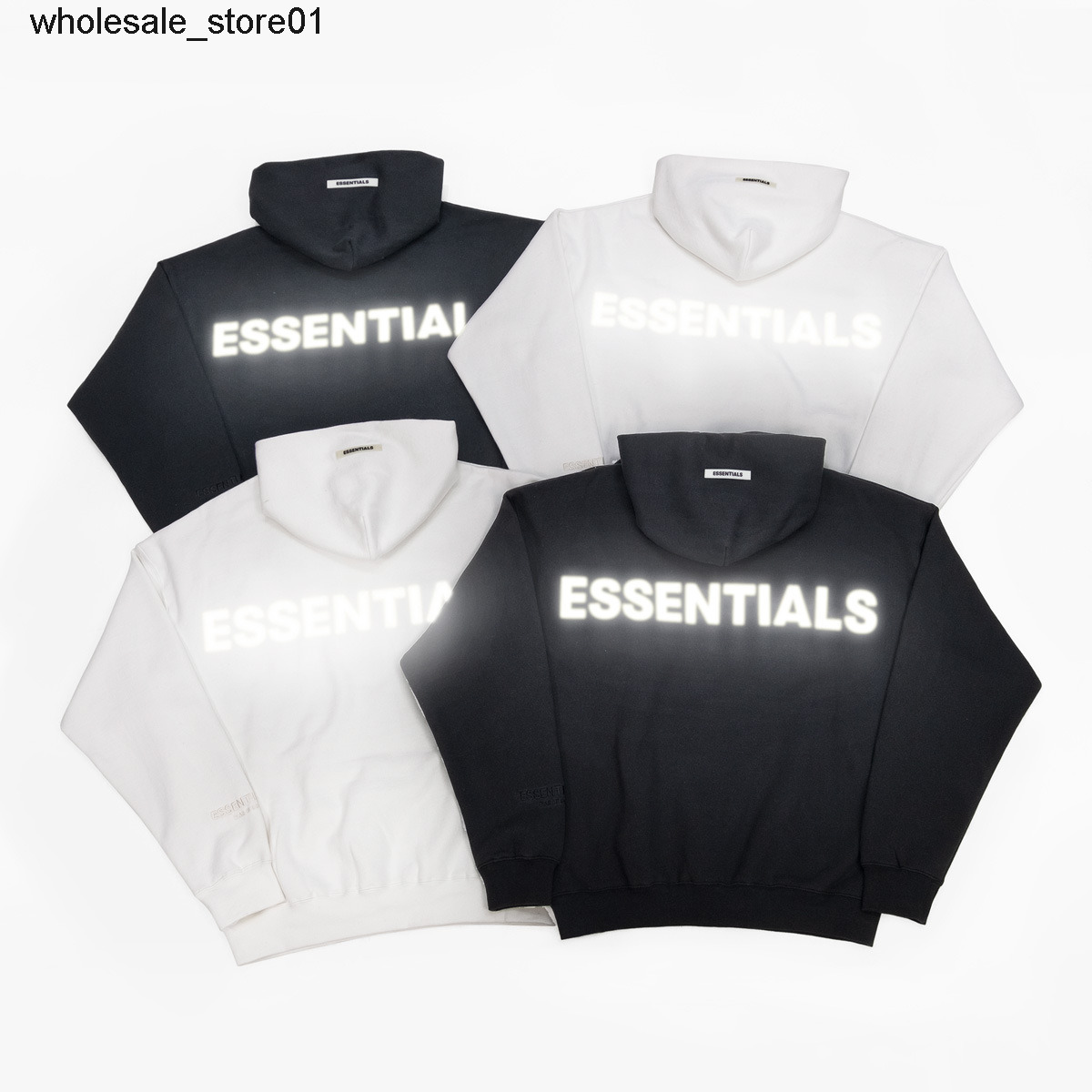 Men' Hoodies Sweatshirts double thread essential back letter reflective men' Hoodie, White
Men' Hoodies Sweatshirts double thread essential back letter reflective men' Hoodie, White