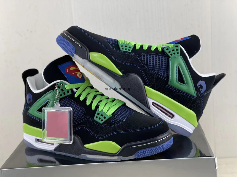 Hottest Authentic 4 Doernbecher DB Men Shoes Black Old Royal Electric Green White Outdoor Sports Sneakers With Original Box US7-13
Hottest Authentic 4 Doernbecher DB Men Shoes Black Old Royal Electric Green White Outdoor Sports Sneakers With Original Box US7-13