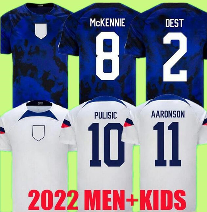 2022 World Cup PULISIC Soccer Jerseys 22 23 DEST MCKENNIE AARONSON MUSAH usAS MORGAN LLOYD America Football Shirt United States LLETGET MEN KIDS SETS KITS
2022 World Cup PULISIC Soccer Jerseys 22 23 DEST MCKENNIE AARONSON MUSAH usAS MORGAN LLOYD America Football Shirt United States LLETGET MEN KIDS SETS KITS