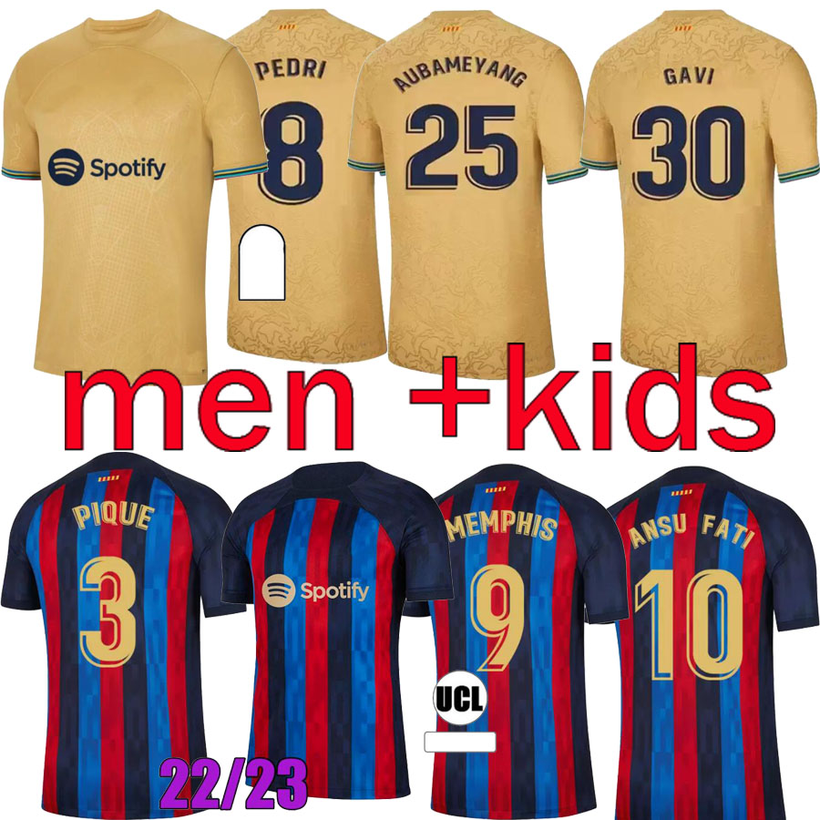22 23 LEWANDOWSKI soccer jersey MEMPHIS BARCA camiseta de futbol AUBA PEDRI ANSU FATI COUTINHO F.DE JONG DEST GAVI ADAMA BarcelonaS football shirts men kids kit, Purple
22 23 LEWANDOWSKI soccer jersey MEMPHIS BARCA camiseta de futbol AUBA PEDRI ANSU FATI COUTINHO F.DE JONG DEST GAVI ADAMA BarcelonaS football shirts men kids kit, Purple
