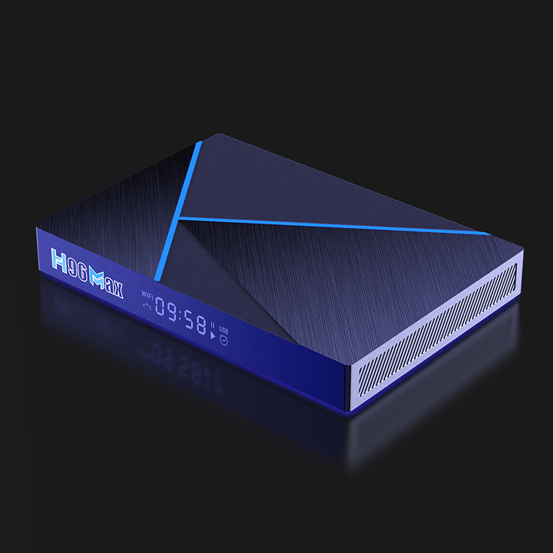 H96 MAX V56 TV Box Android 12.0 Quad Core Rockchip RK3566 4GB 8GB 32GB 64GB 1000M LAN 2.4G 5G Dual Wifi BT4.0 Smart