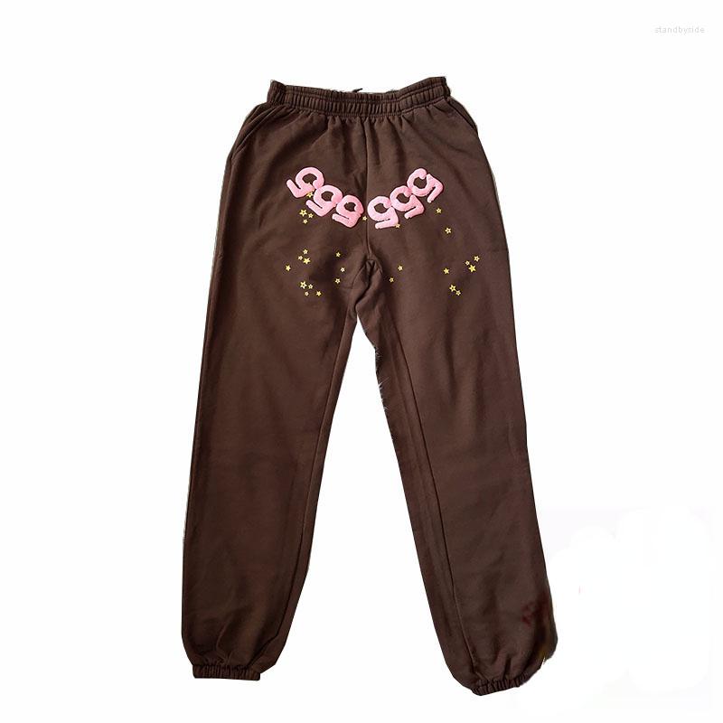 Men' Pants 2022ss Brown Graffiti Web Pattern 555555 Sweatpants Men Women High Quality Sp5der Joggers Drawstring Trousers
Men' Pants 2022ss Brown Graffiti Web Pattern 555555 Sweatpants Men Women High Quality Sp5der Joggers Drawstring Trousers