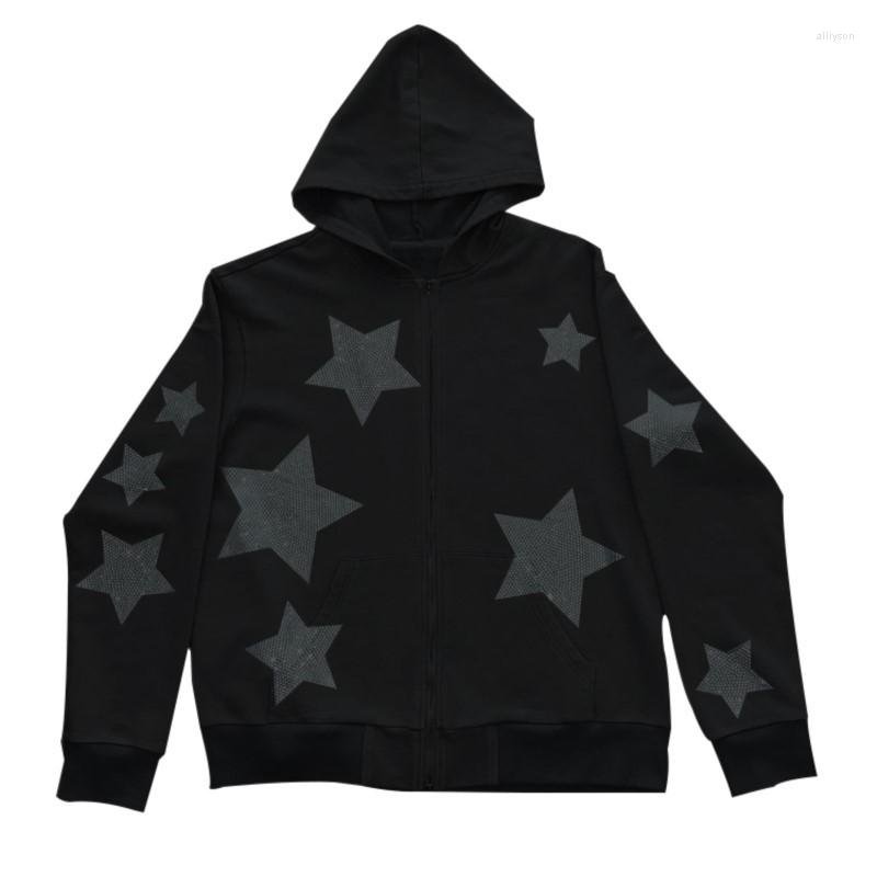 Men's Hoodies ZSKING Korean Vintage Hoodie Star Rhinestone Pattern High Street Punk Oversize Sweatshirt Men Fashion Gothic Hip Hop, Yellow
Men's Hoodies ZSKING Korean Vintage Hoodie Star Rhinestone Pattern High Street Punk Oversize Sweatshirt Men Fashion Gothic Hip Hop, Yellow