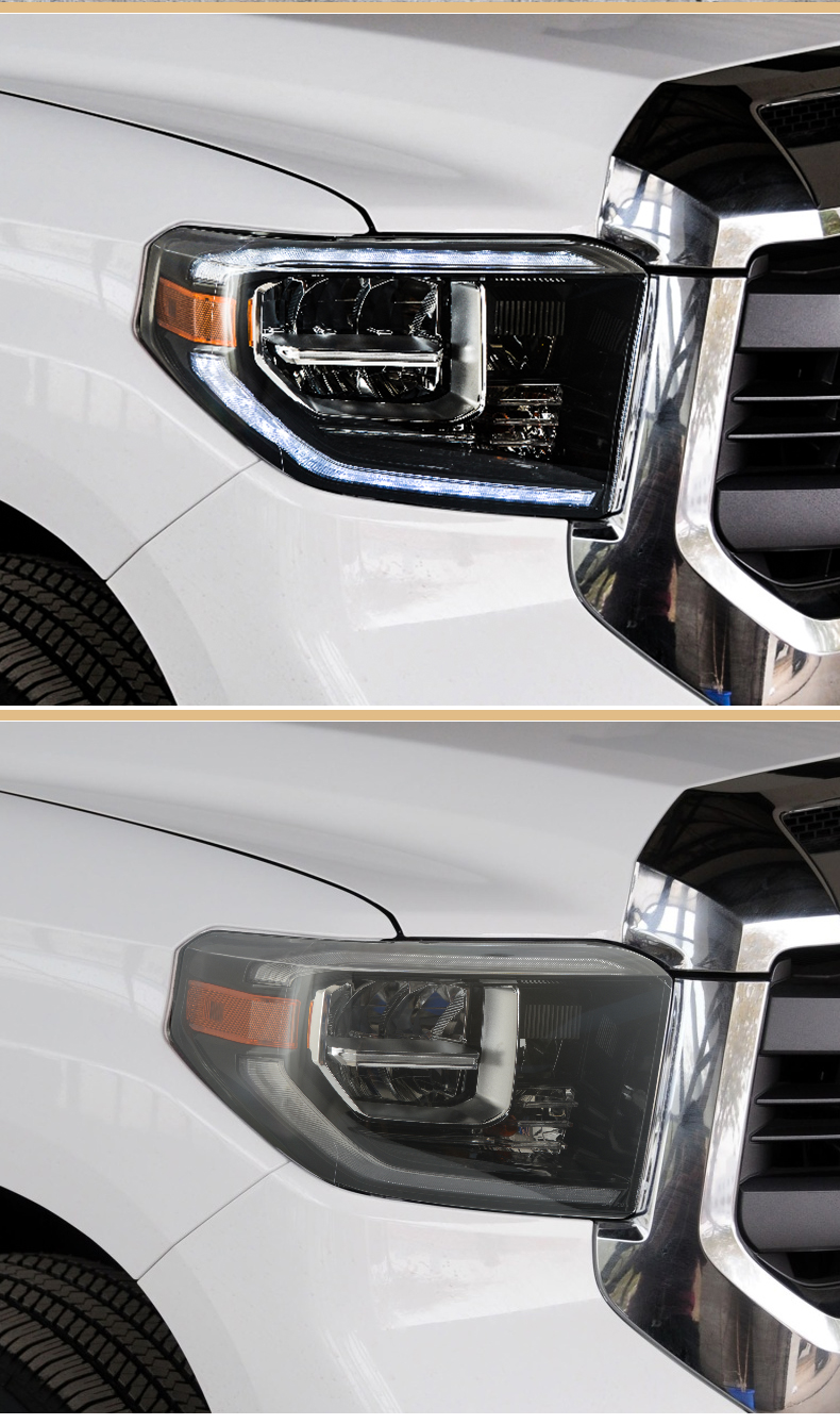 Auto Styling LED Headlights For Toyota Tundra 20 14-20 20 LED Daytime Running Lights Daylight Turn Signal Driving