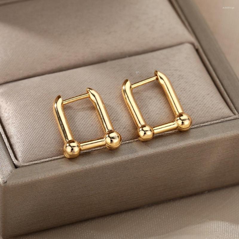 Stud Earrings 2022 Trend Pin For Women Girls Korean Fashion Stainless Steel Female Gold Earring Couple Jewelry Gift Bijoux Femme
Stud Earrings 2022 Trend Pin For Women Girls Korean Fashion Stainless Steel Female Gold Earring Couple Jewelry Gift Bijoux Femme