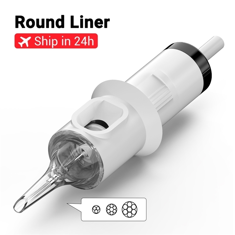 Tattoo Needles Stigma 50 Pcs Revolution Cartridge Round Liner For Gun Pen Machine #10 0.30mm #12 0.35mm 220921
Tattoo Needles Stigma 50 Pcs Revolution Cartridge Round Liner For Gun Pen Machine #10 0.30mm #12 0.35mm 220921