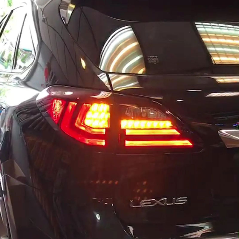 Car Tail Lights for Lexus RX350 Stop Lamp 20 09-20 15 RX270 RX300 RX400 LED Dynamic Turn Signal Rear Lights Brake Reversing Taillights