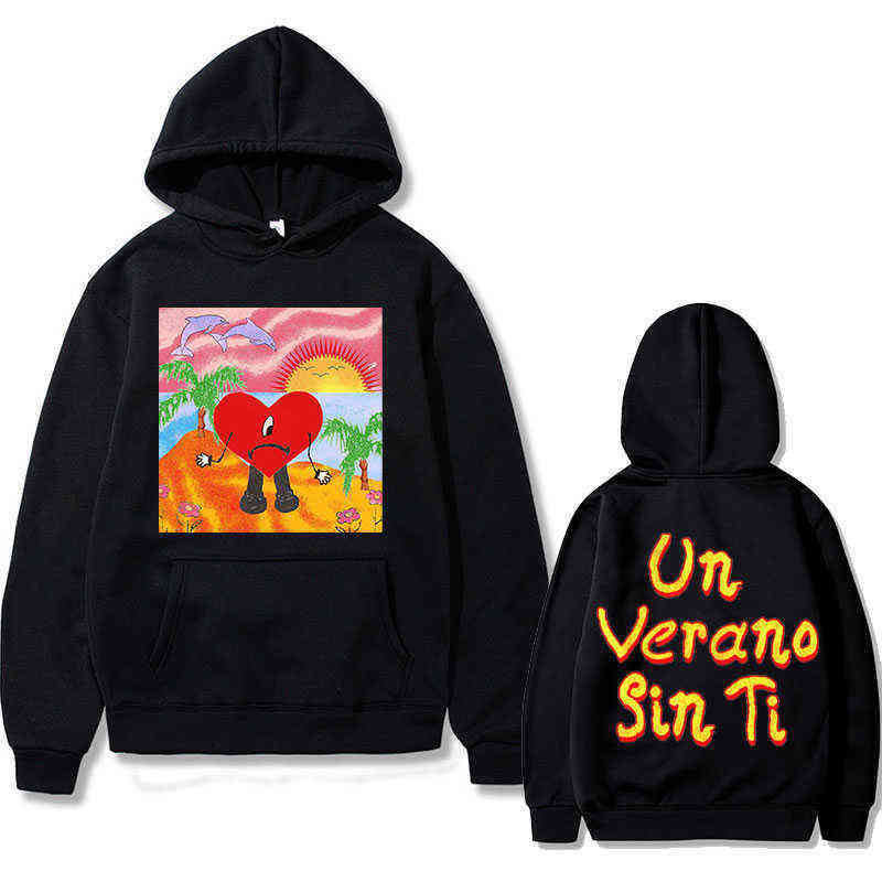 Men' Hoodies Sweatshirts Bad Bunny UN VERANO SIN TI Music Album Graphic Print Hoodie Unisex Fashion Loose Sweatshirt Men Women Oversized Hip-Hop Hoodies, Red
Men' Hoodies Sweatshirts Bad Bunny UN VERANO SIN TI Music Album Graphic Print Hoodie Unisex Fashion Loose Sweatshirt Men Women Oversized Hip-Hop Hoodies, Red